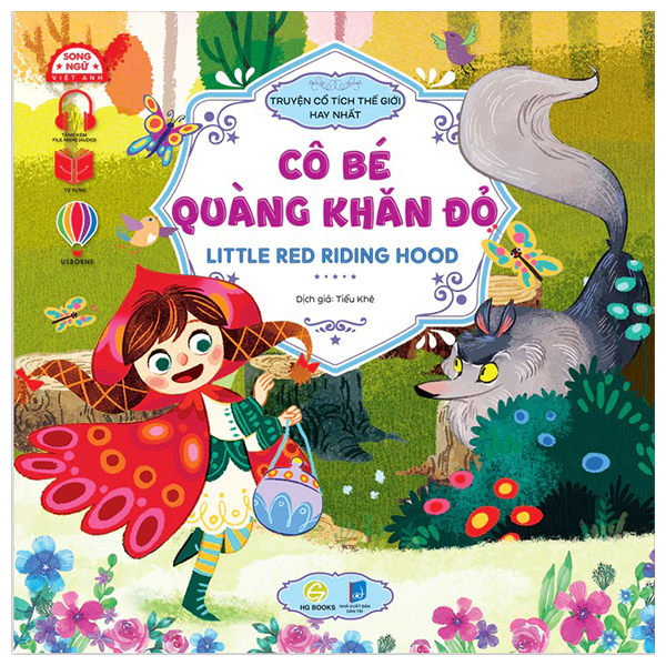 truyện cổ tích hay nhất thế giới - cô bé quàng khăn đỏ - littele red riding hood