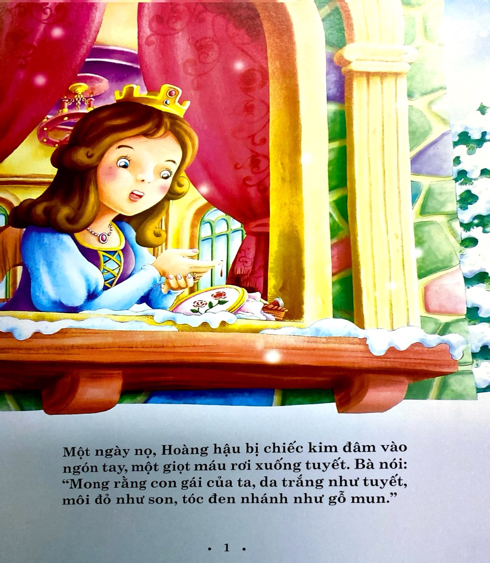 truyện cổ tích hay nhất thế giới - công chúa bạch tuyết - Ảnh 3