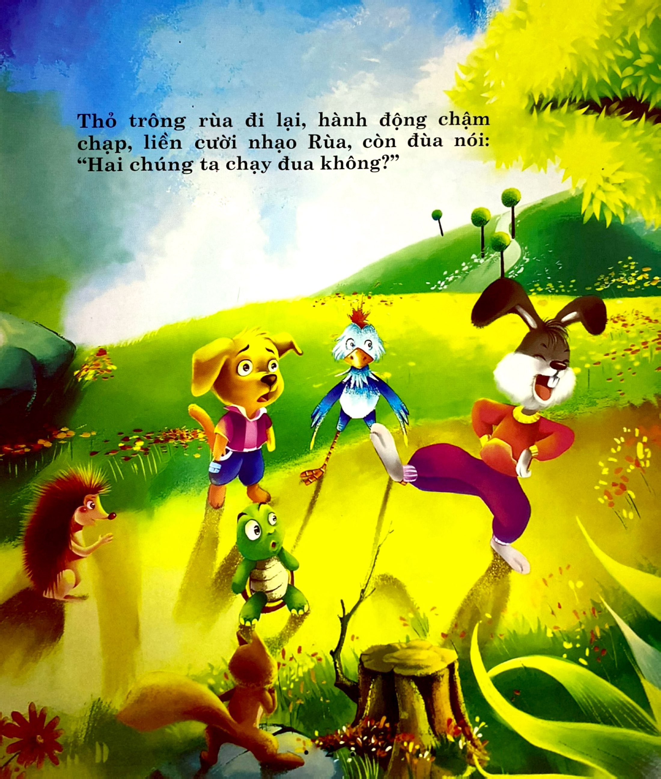 truyện cổ tích hay nhất thế giới - rùa và thỏ - Ảnh 4