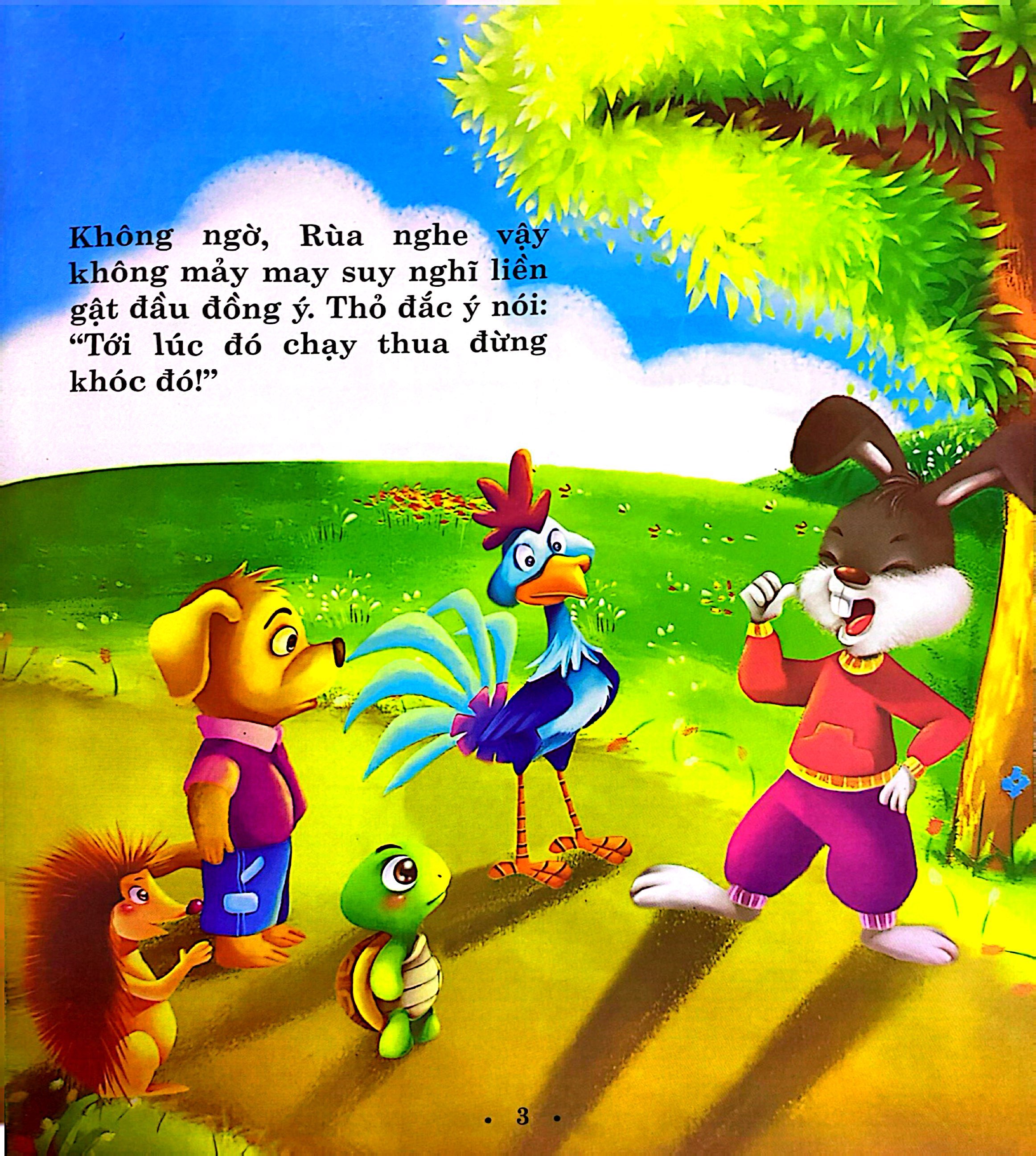 truyện cổ tích hay nhất thế giới - rùa và thỏ - Ảnh 5