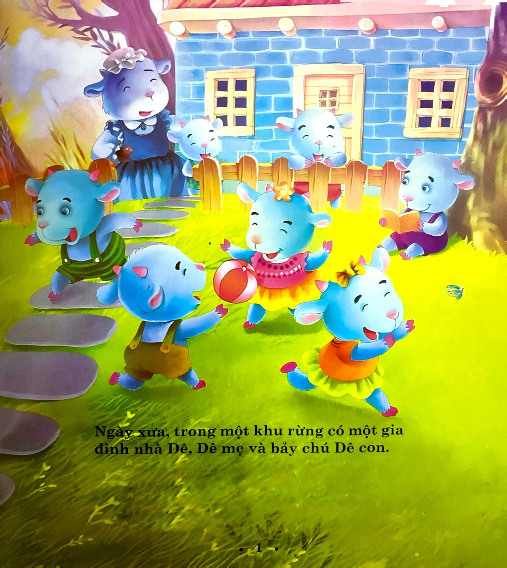 truyện cổ tích hay nhất thế giới - sói và bảy chú dê con - Ảnh 3