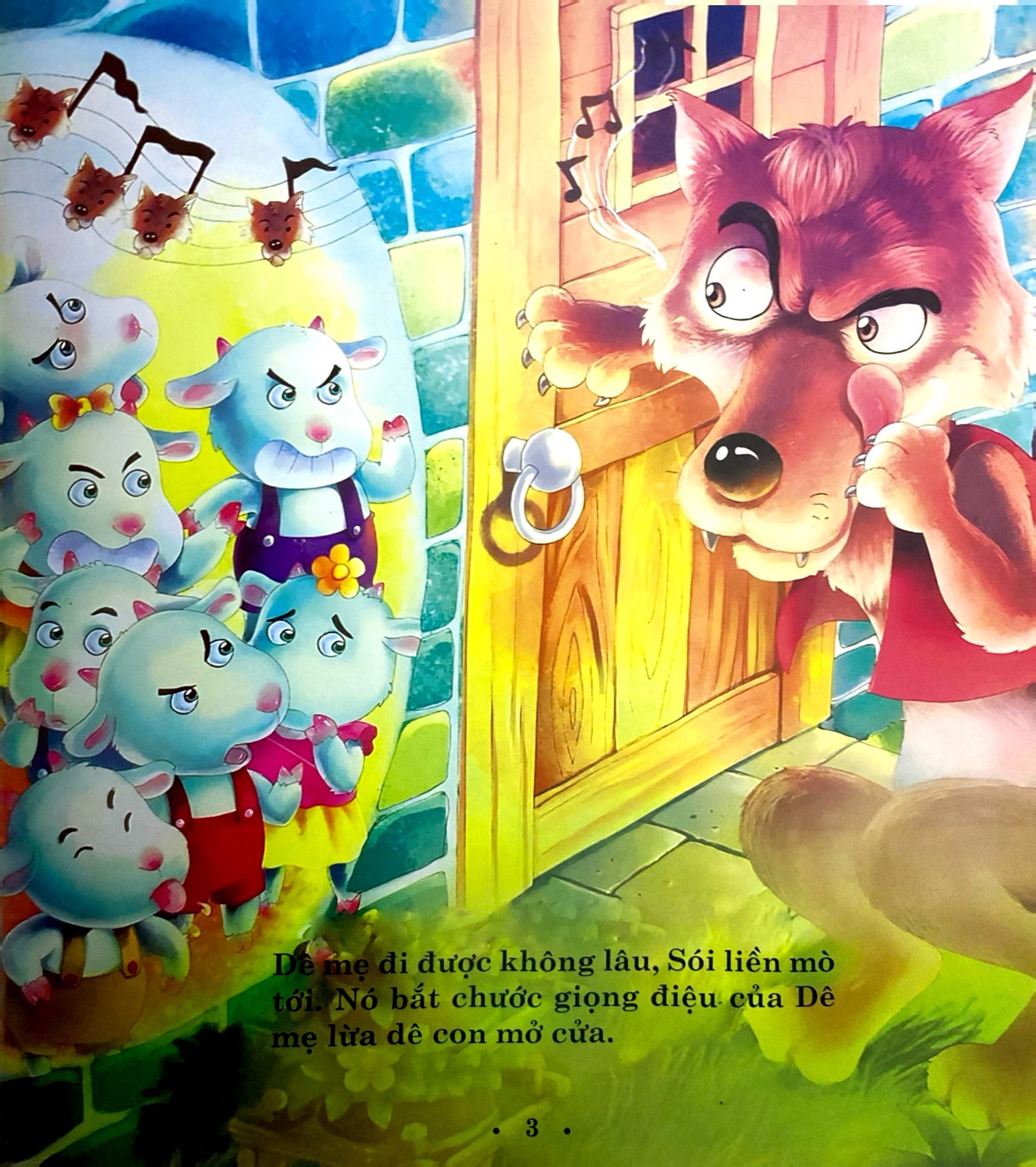 truyện cổ tích hay nhất thế giới - sói và bảy chú dê con - Ảnh 5