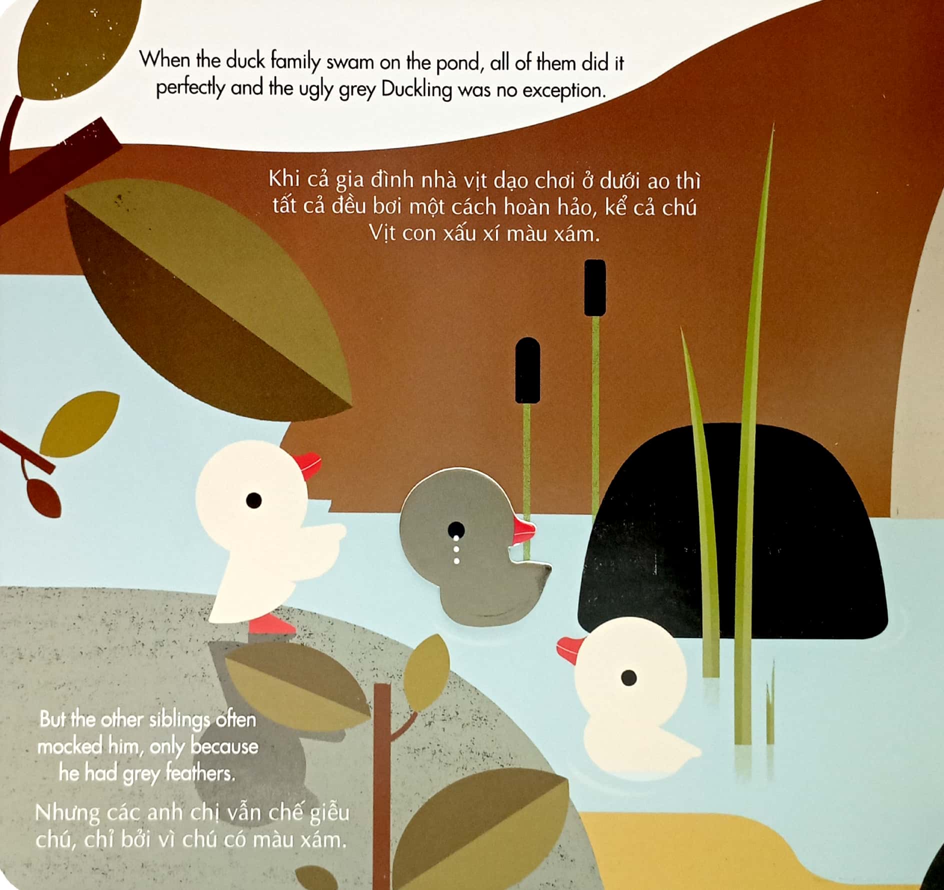 truyện cổ tích hình nổi - vịt con xấu xí - Ảnh 5