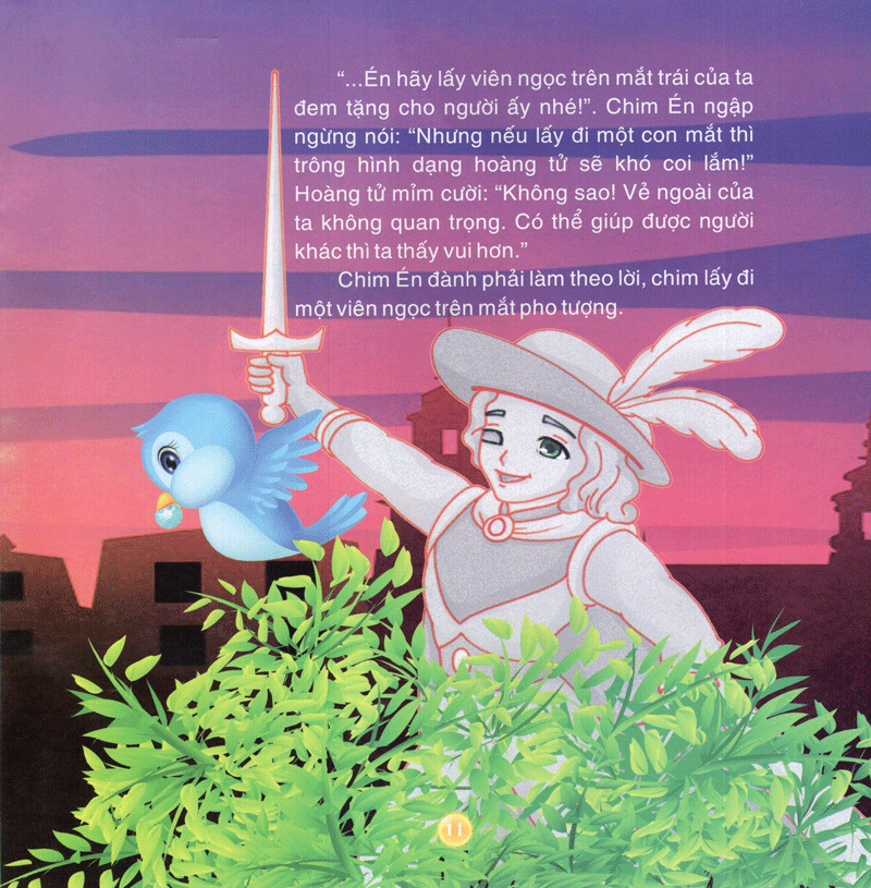 truyện cổ tích hoàng tử và công chúa - hoàng tử hạnh phúc - Ảnh 13