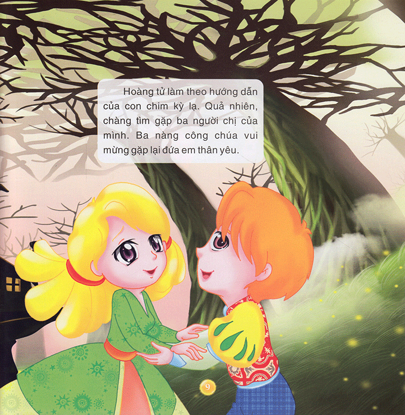 truyện cổ tích hoàng tử và công chúa - hoàng tử và phù thủy bốn mắt - Ảnh 12