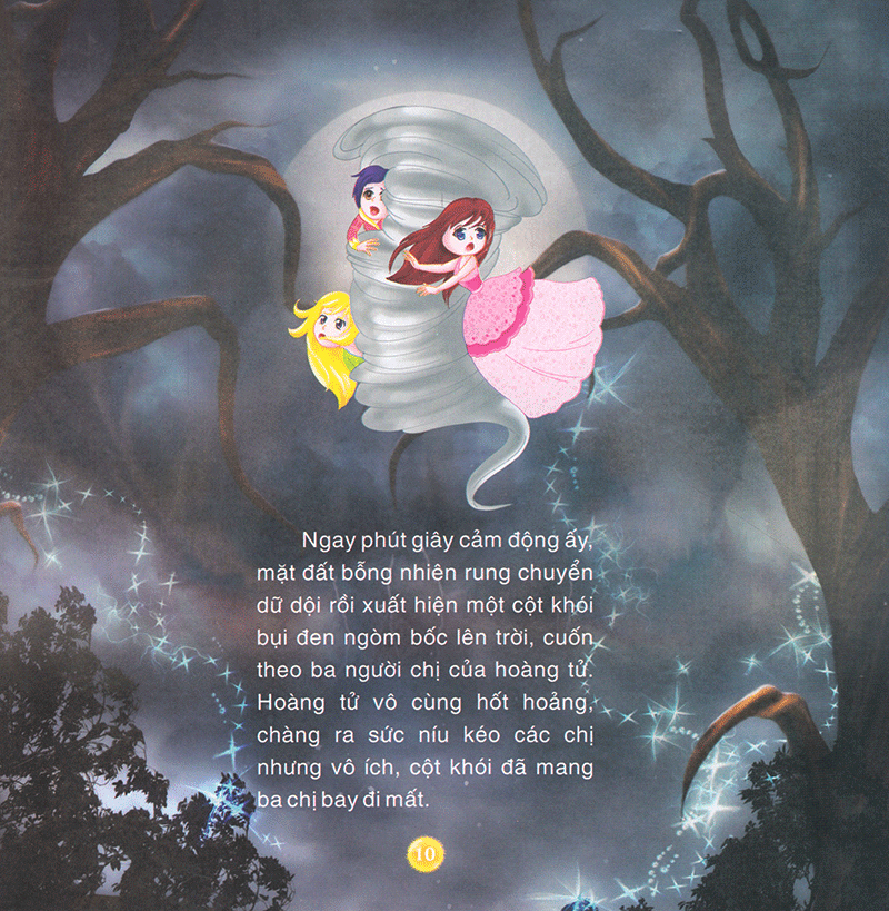 truyện cổ tích hoàng tử và công chúa - hoàng tử và phù thủy bốn mắt - Ảnh 13