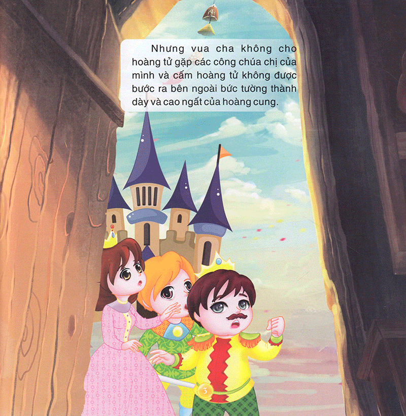 truyện cổ tích hoàng tử và công chúa - hoàng tử và phù thủy bốn mắt - Ảnh 6