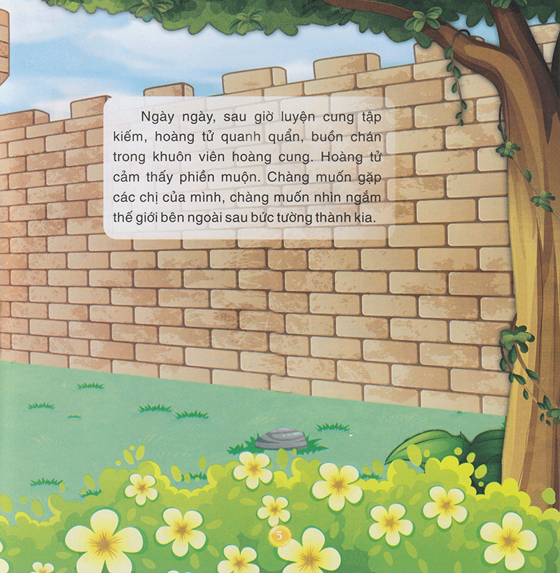 truyện cổ tích hoàng tử và công chúa - hoàng tử và phù thủy bốn mắt - Ảnh 8