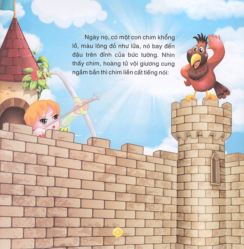 truyện cổ tích hoàng tử và công chúa - hoàng tử và phù thủy bốn mắt - Ảnh 9