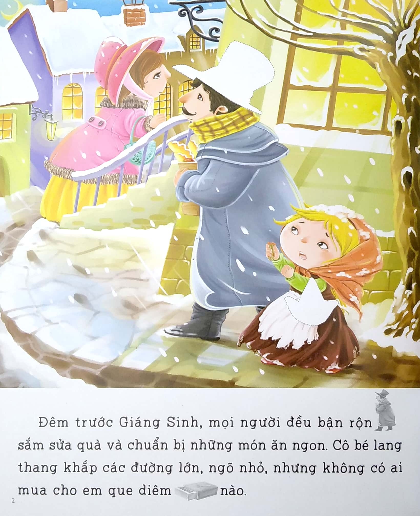 truyện cổ tích kinh điển - cô bé bán diêm (stickers) - Ảnh 4