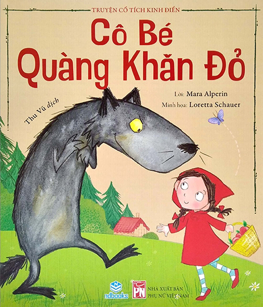 truyện cổ tích kinh điển - cô bé quàng khăn đỏ - Ảnh 2