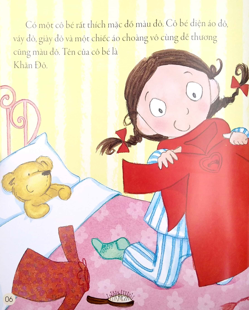 truyện cổ tích kinh điển - cô bé quàng khăn đỏ - Ảnh 3