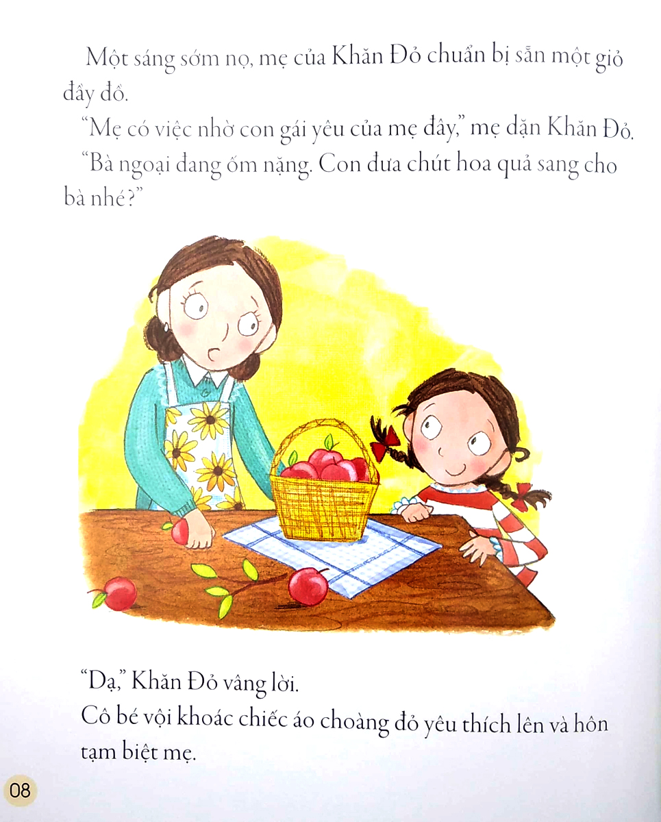truyện cổ tích kinh điển - cô bé quàng khăn đỏ - Ảnh 5