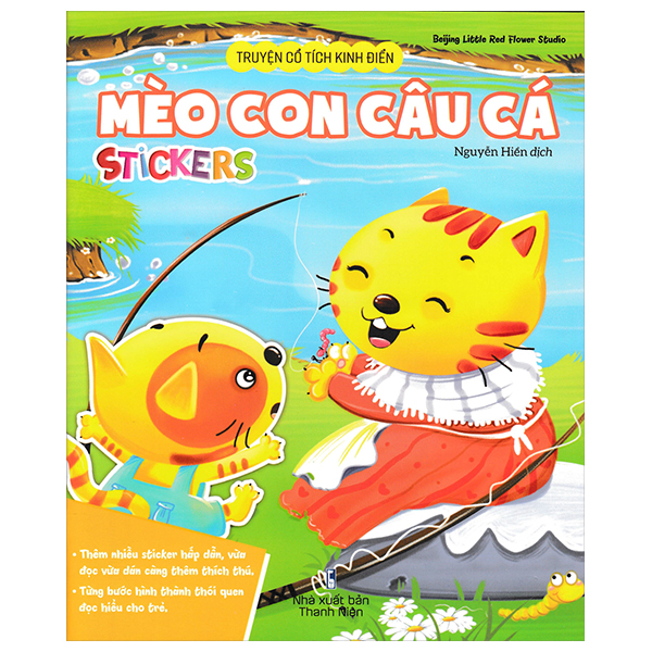 Truyện Cổ Tích Kinh Điển - Mèo Con Câu Cá (Stickers)