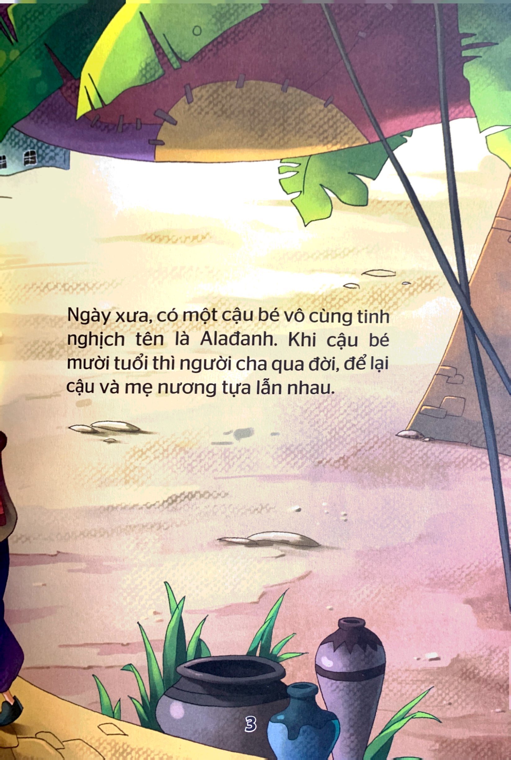 truyện cổ tích kinh điển thế giới hay nhất - alađanh và cây đèn thân - Ảnh 4