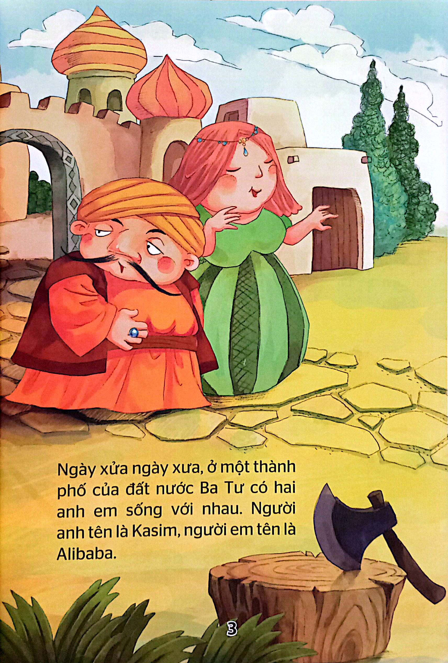 truyện cổ tích kinh điển thế giới hay nhất - alibaba và 40 tên cướp - Ảnh 4