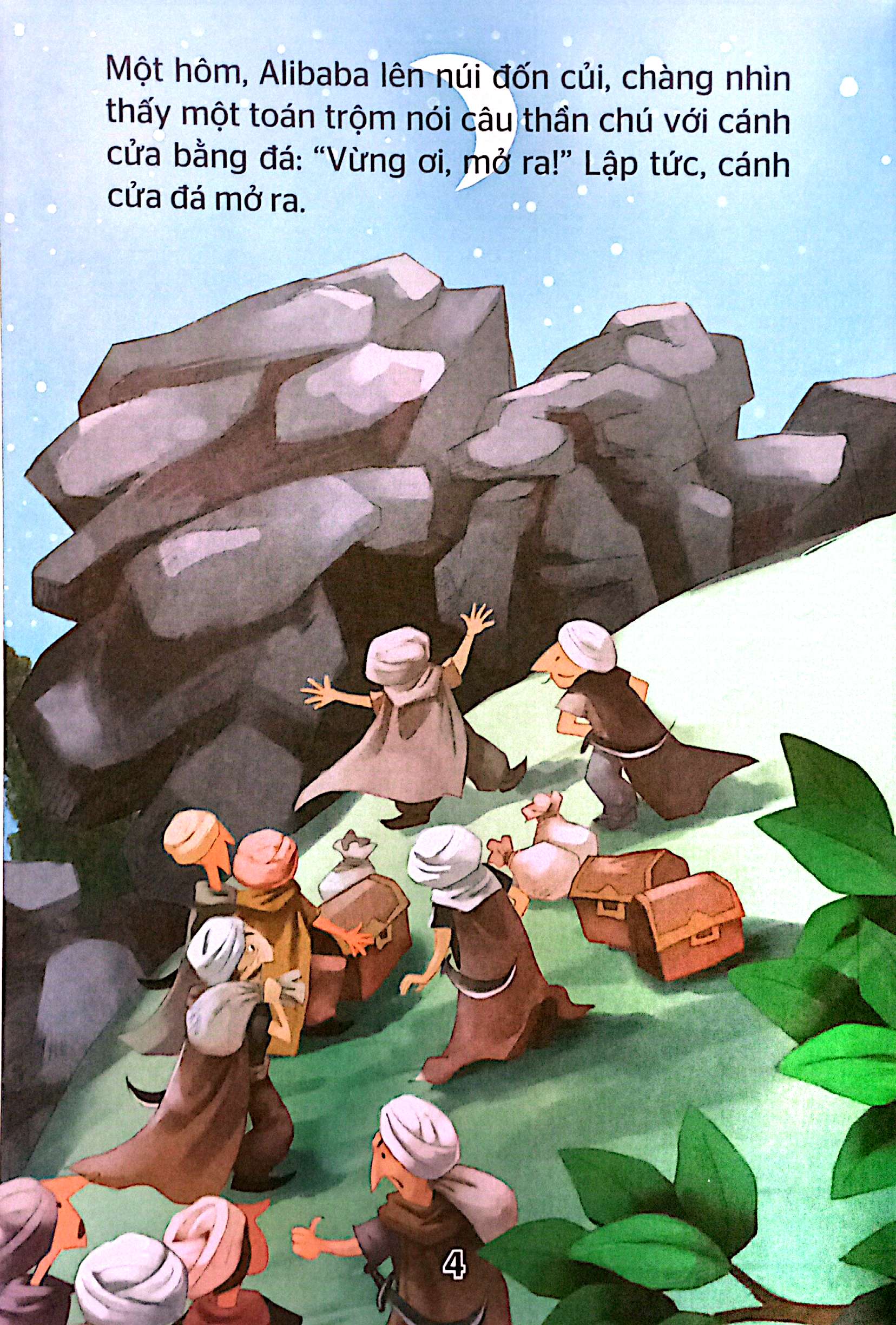 truyện cổ tích kinh điển thế giới hay nhất - alibaba và 40 tên cướp - Ảnh 5