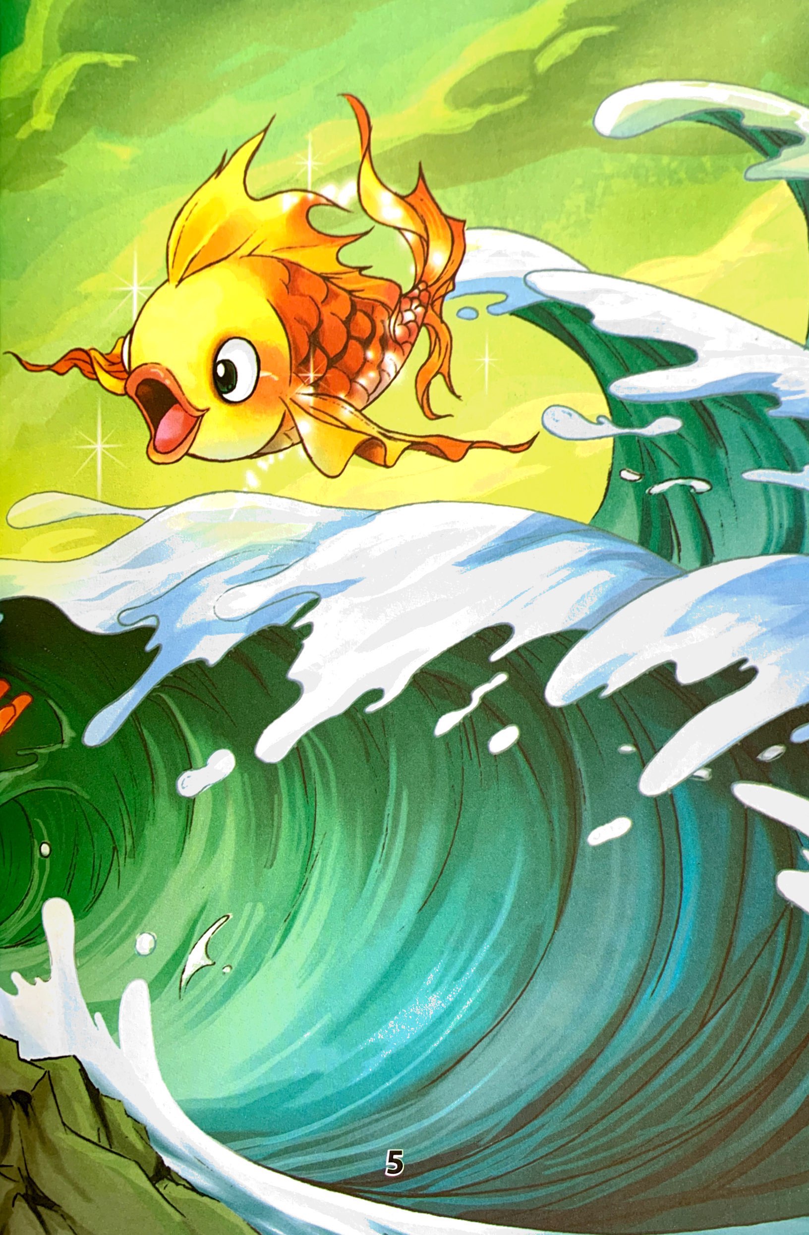 truyện cổ tích kinh điển thế giới hay nhất - ông lão đánh cá và con cá vàng - Ảnh 6