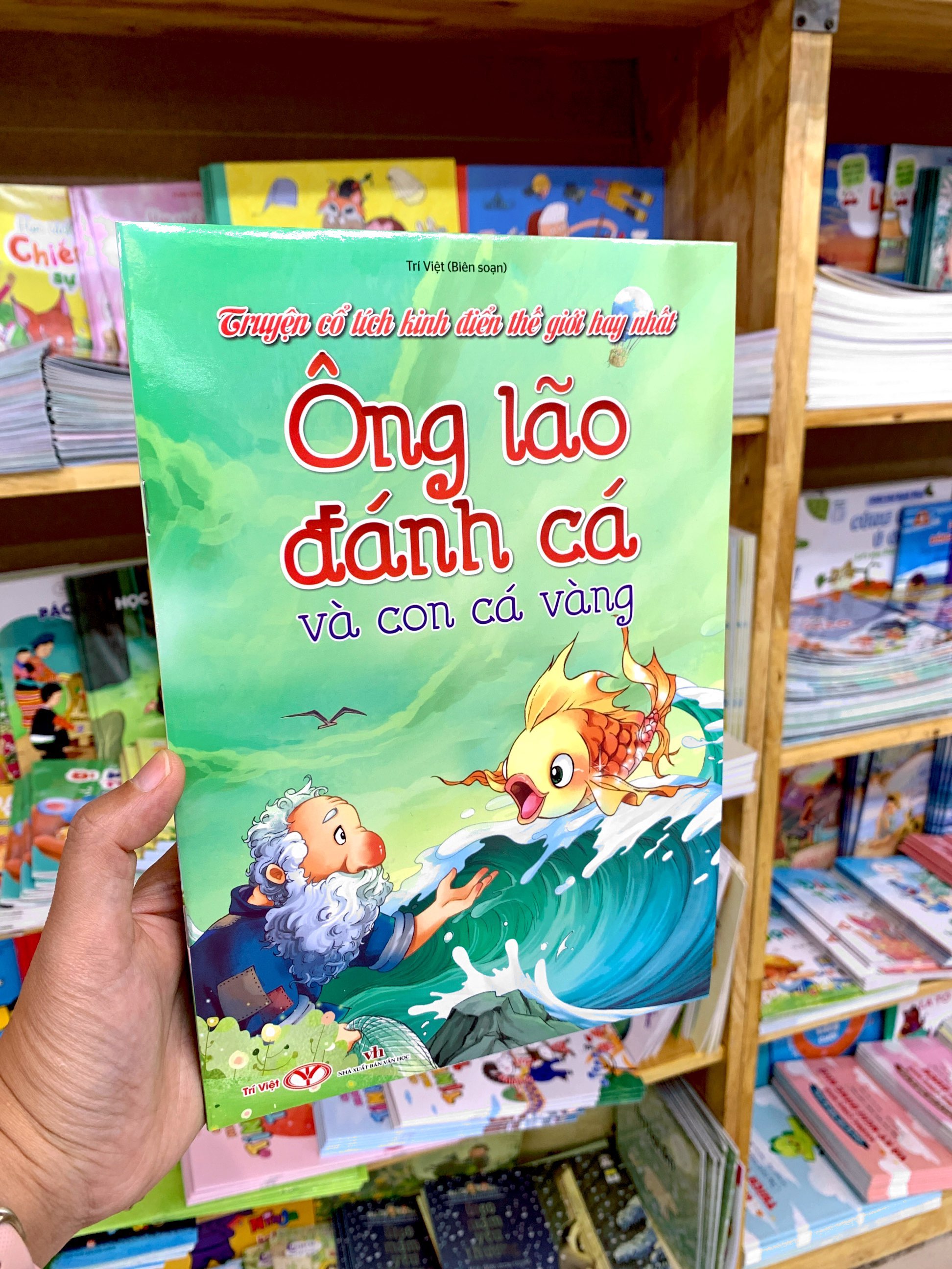 truyện cổ tích kinh điển thế giới hay nhất - ông lão đánh cá và con cá vàng - Ảnh 8