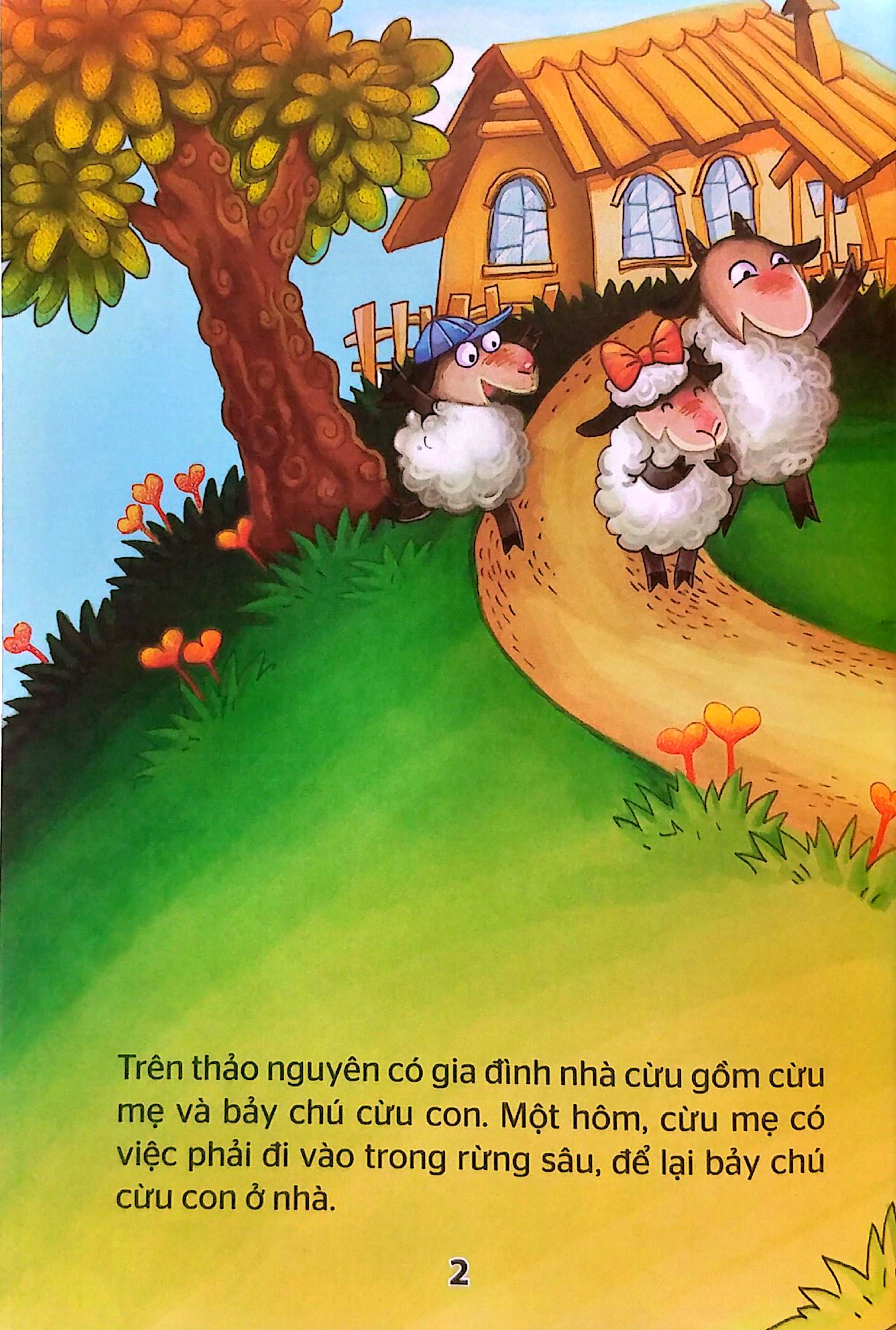 truyện cổ tích kinh điển thế giới hay nhất - sói xám và bảy chú cừu - Ảnh 3