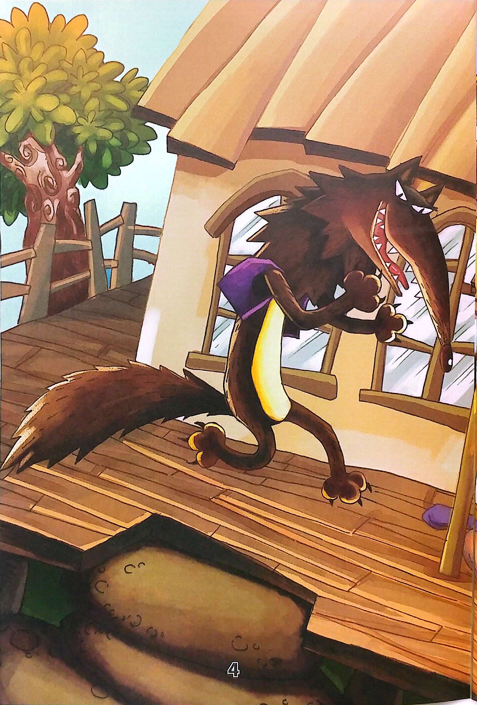 truyện cổ tích kinh điển thế giới hay nhất - sói xám và bảy chú cừu - Ảnh 5