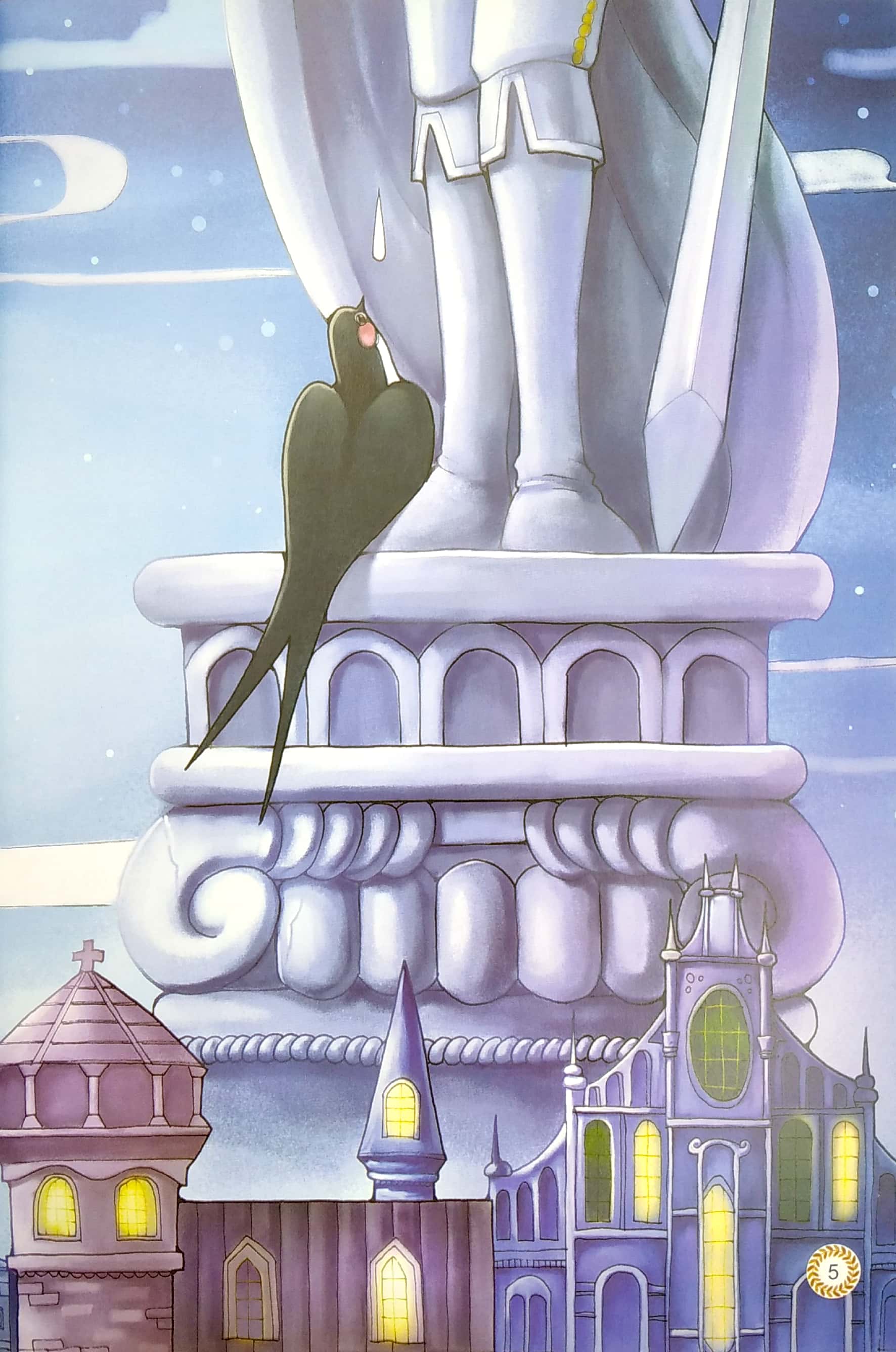 truyện cổ tích lừng danh thế giới - hoàng tử và chim én - Ảnh 6