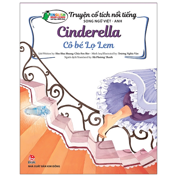 truyện cổ tích nổi tiếng (song ngữ việt anh) - cinderella - cô bé lọ lem