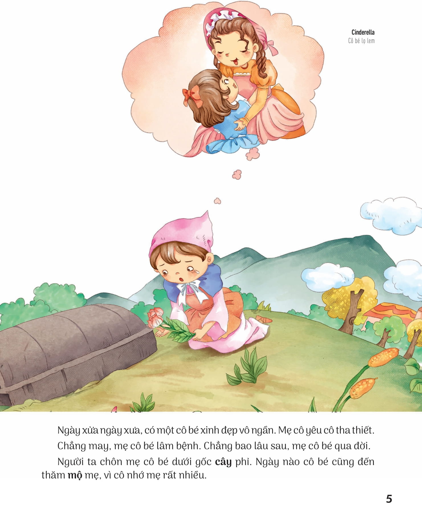 truyện cổ tích nổi tiếng (song ngữ việt anh) - cinderella - cô bé lọ lem - Ảnh 5