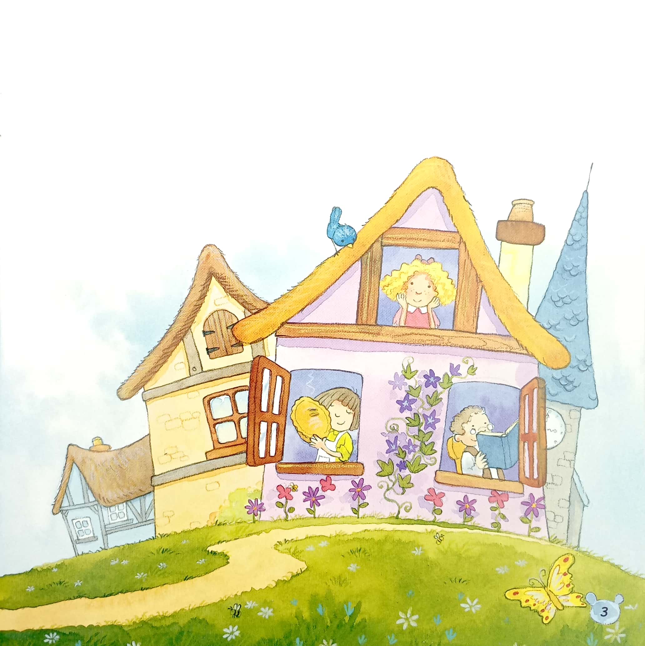 truyện cổ tích nổi tiếng (song ngữ việt anh) - goldilocks - cô bé tóc vàng (tái bản 2023) - Ảnh 4