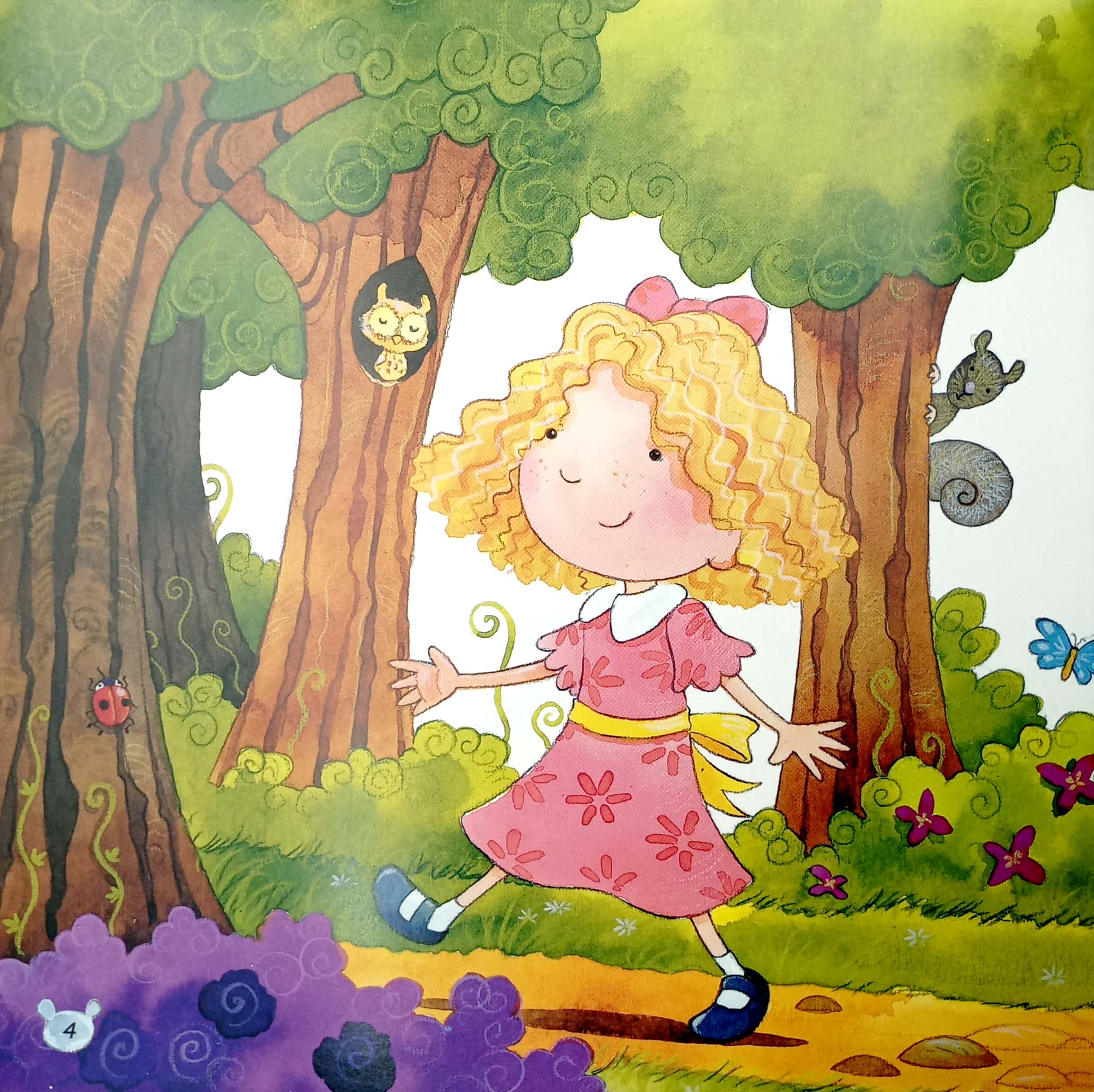 truyện cổ tích nổi tiếng (song ngữ việt anh) - goldilocks - cô bé tóc vàng (tái bản 2023) - Ảnh 5