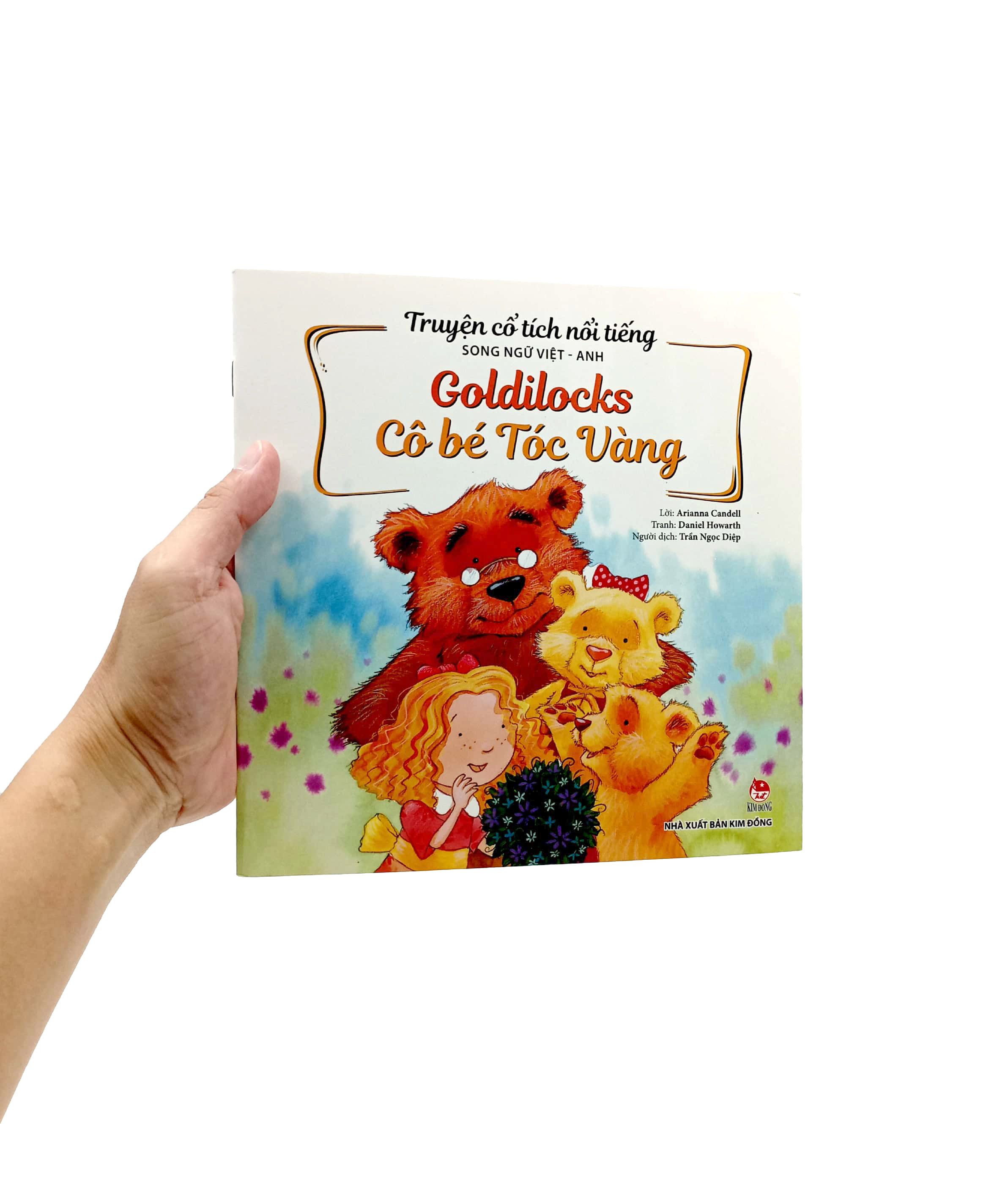 truyện cổ tích nổi tiếng (song ngữ việt anh) - goldilocks - cô bé tóc vàng (tái bản 2023) - Ảnh 7