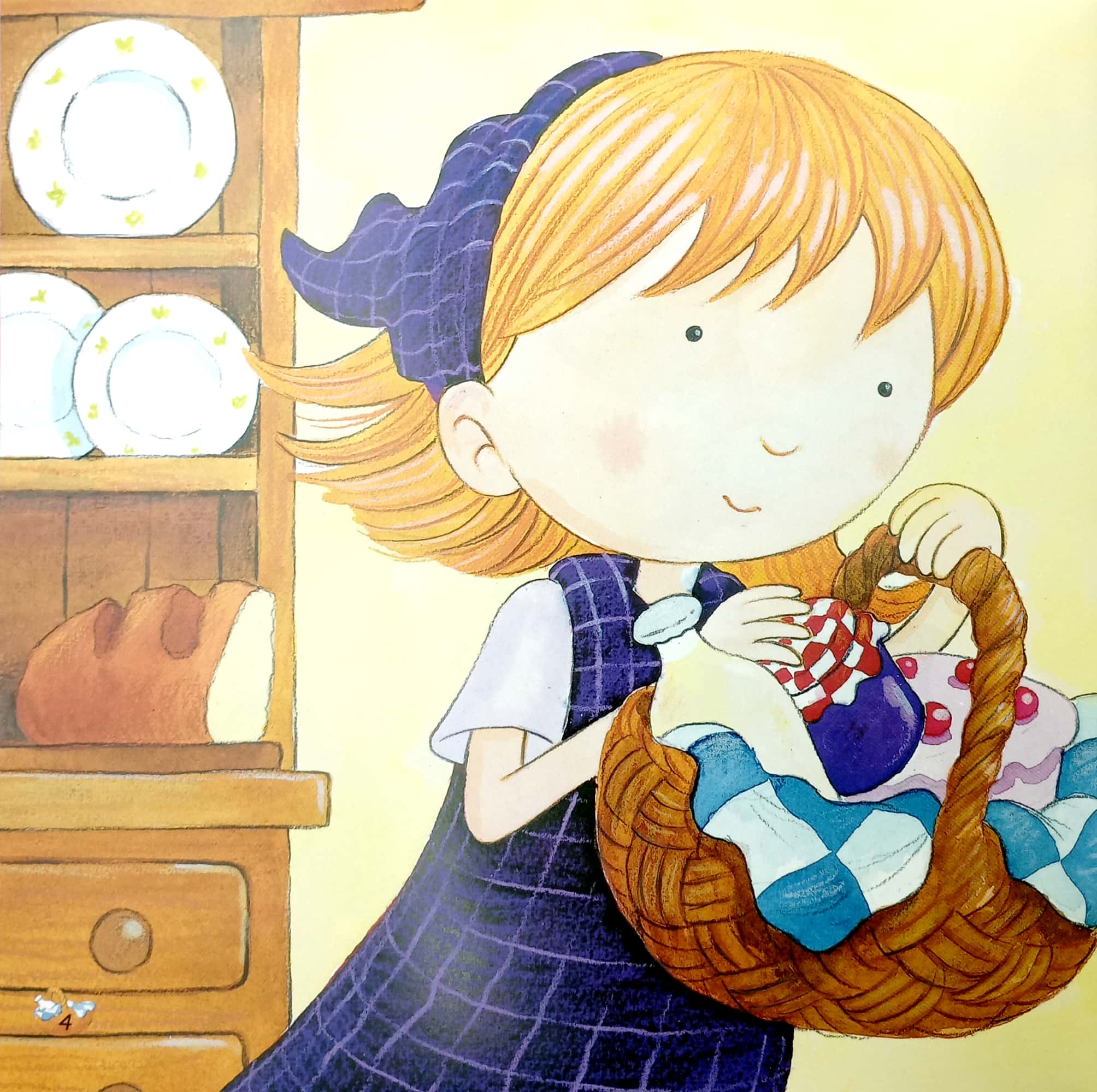 truyện cổ tích nổi tiếng (song ngữ việt anh) - little red riding hood - cô bé quàng khăn đỏ (tái bản 2023) - Ảnh 5