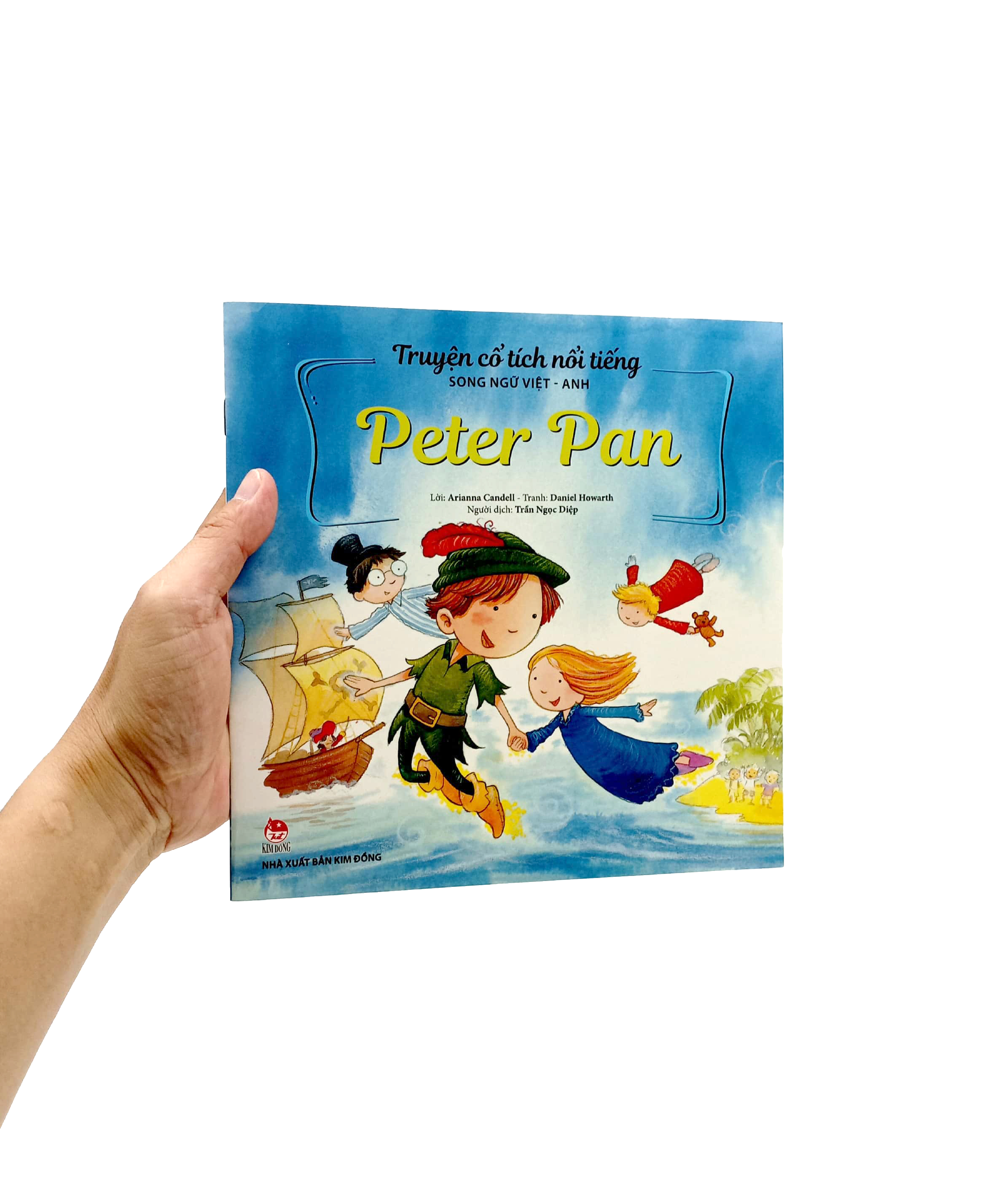 truyện cổ tích nổi tiếng (song ngữ việt anh) - peter pan (tái bản 2023) - Ảnh 7