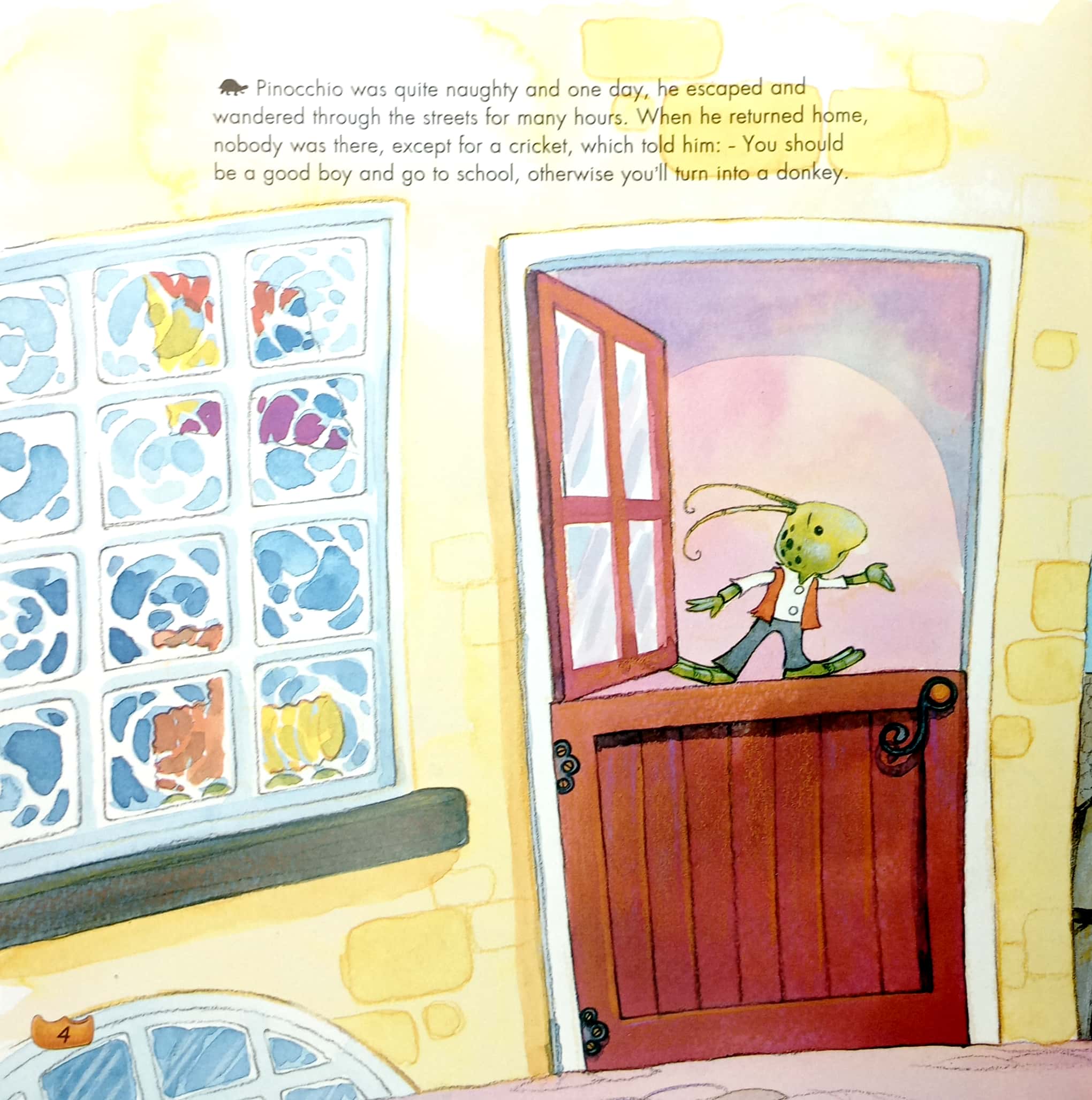 truyện cổ tích nổi tiếng (song ngữ việt anh) - pinocchio - chú bé người gỗ pinocchio (tái bản 2023) - Ảnh 5