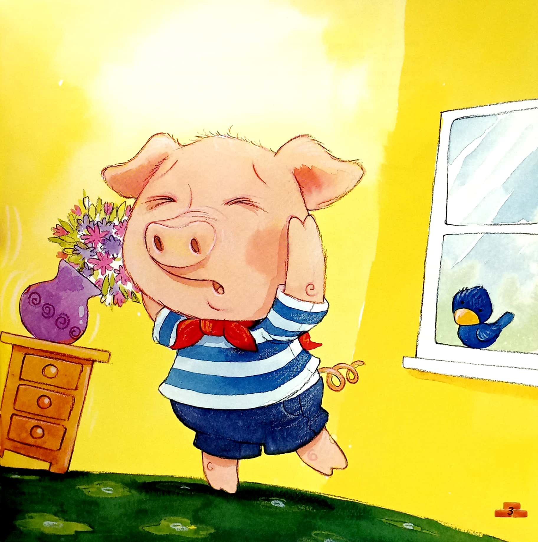 truyện cổ tích nổi tiếng (song ngữ việt anh) - the three little pigs - ba chú heo con (tái bản 2023) - Ảnh 4