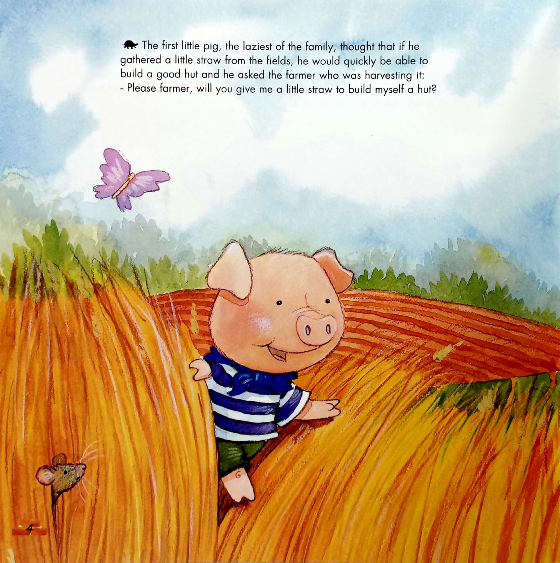 truyện cổ tích nổi tiếng (song ngữ việt anh) - the three little pigs - ba chú heo con (tái bản 2023) - Ảnh 5