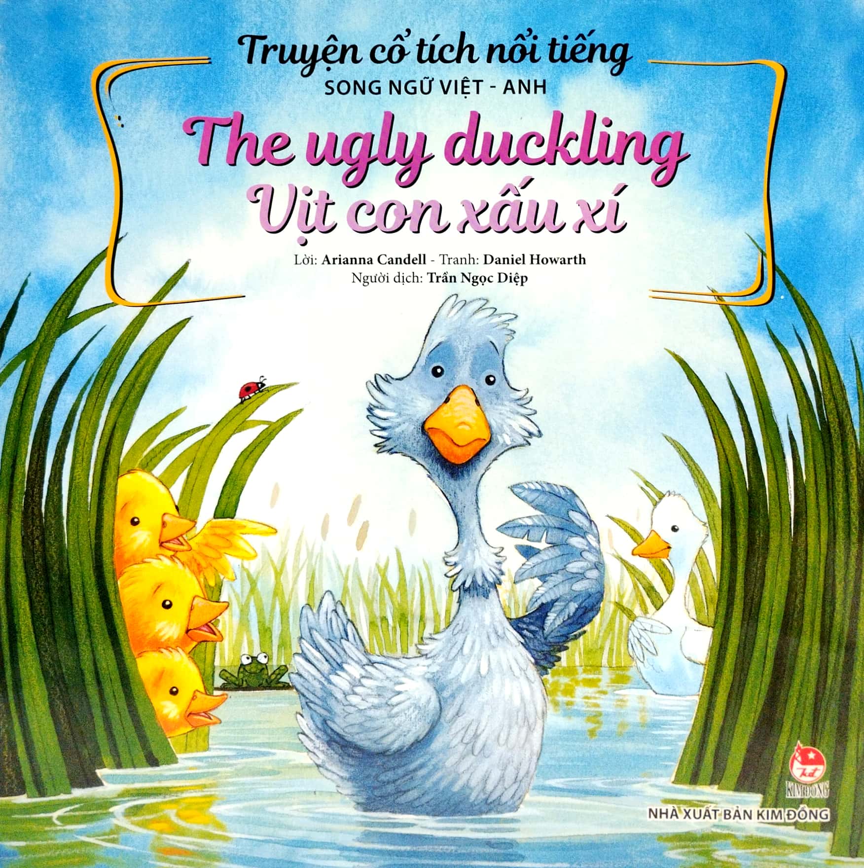 truyện cổ tích nổi tiếng (song ngữ việt anh) - the ugly duckling - vịt con xấu xí (tái bản 2023) - Ảnh 2