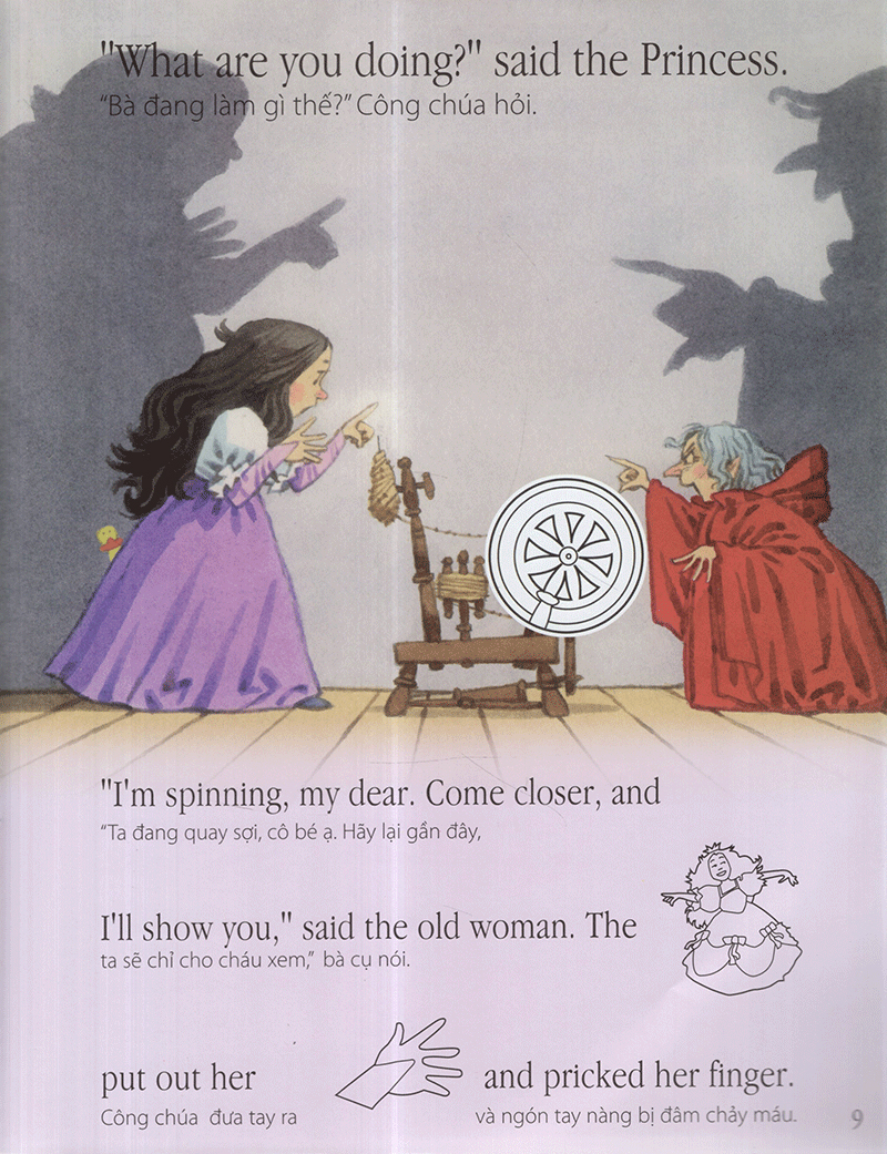 truyện cổ tích nổi tiếng thế giới - người đẹp ngủ trong rừng (tái bản 2020) - Ảnh 10