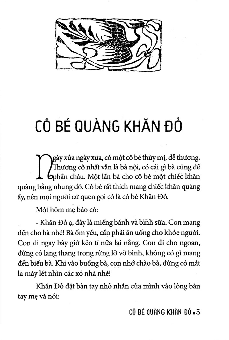 truyện cổ tích thế giới chọn lọc - cô bé quàng khăn đỏ (tái bản 2025) - Ảnh 4
