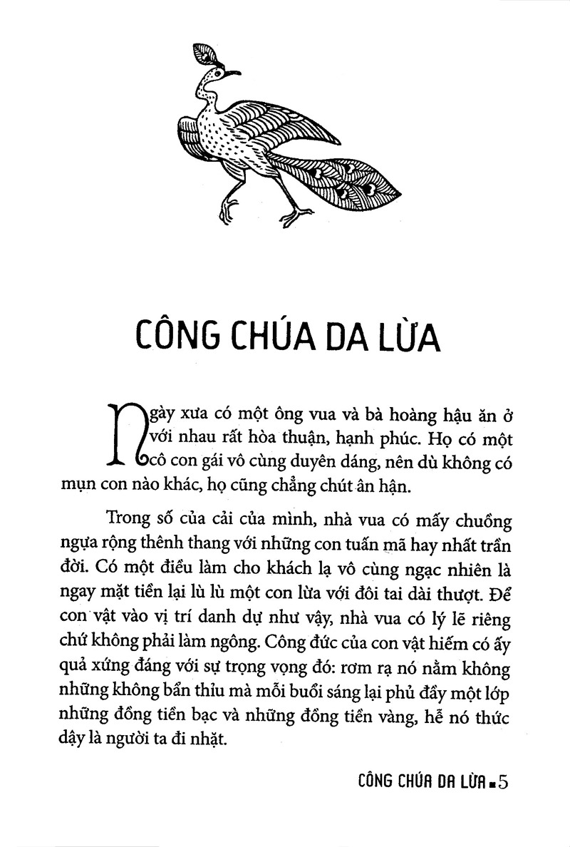 truyện cổ tích thế giới chọn lọc - công chúa da lừa (tái bản 2025) - Ảnh 3