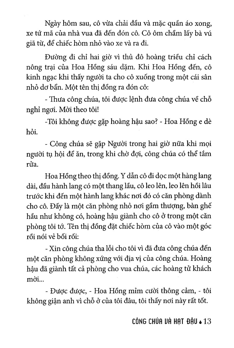 truyện cổ tích thế giới chọn lọc - công chúa và hạt đậu (tái bản 2025) - Ảnh 11