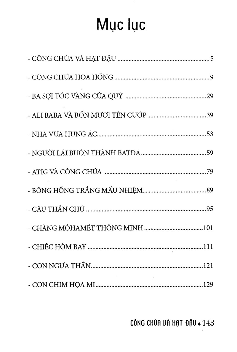 truyện cổ tích thế giới chọn lọc - công chúa và hạt đậu (tái bản 2025) - Ảnh 2