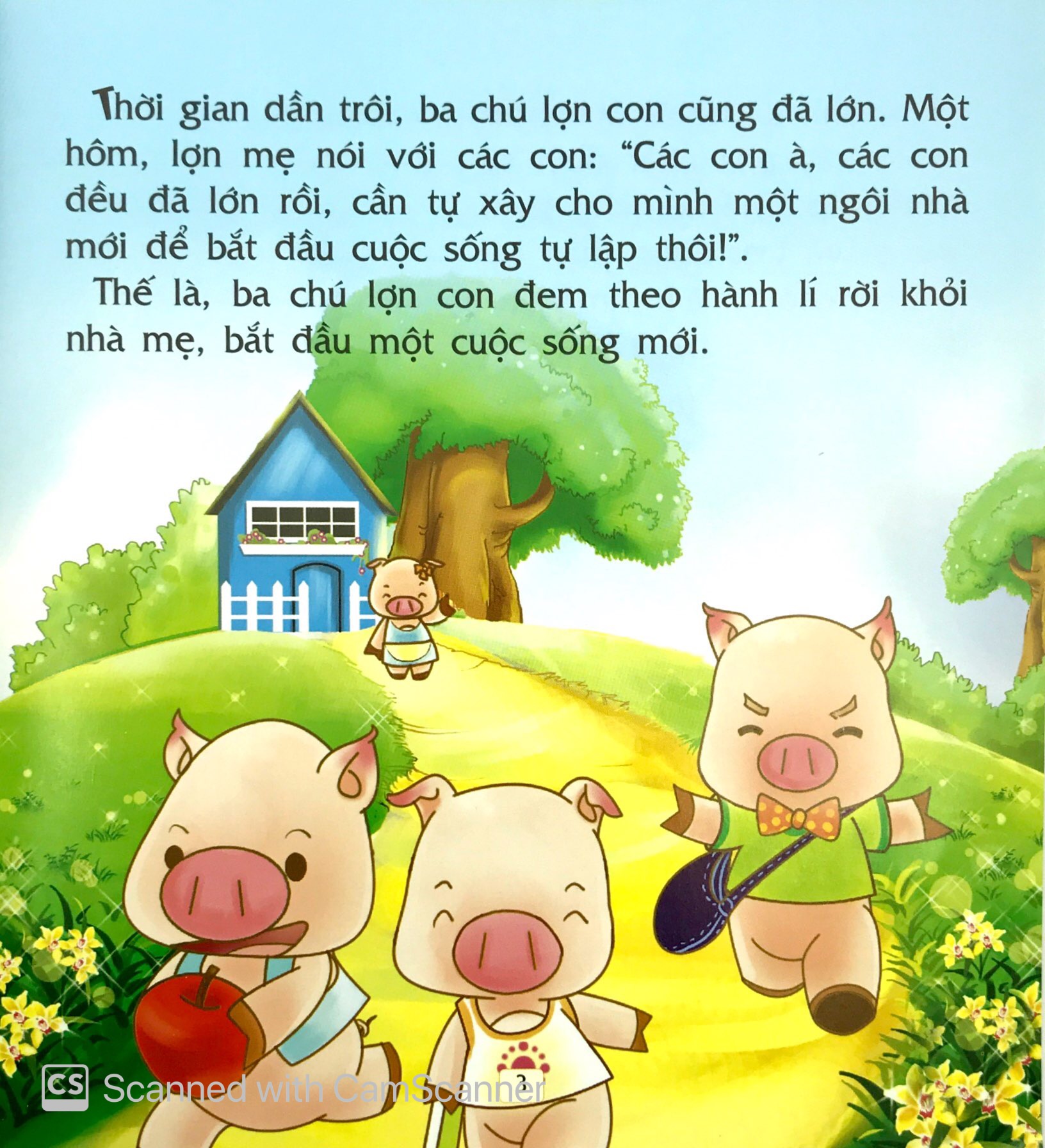 truyện cổ tích thế giới hay nhất - ba chú lợn con (tái bản 2018) - Ảnh 4