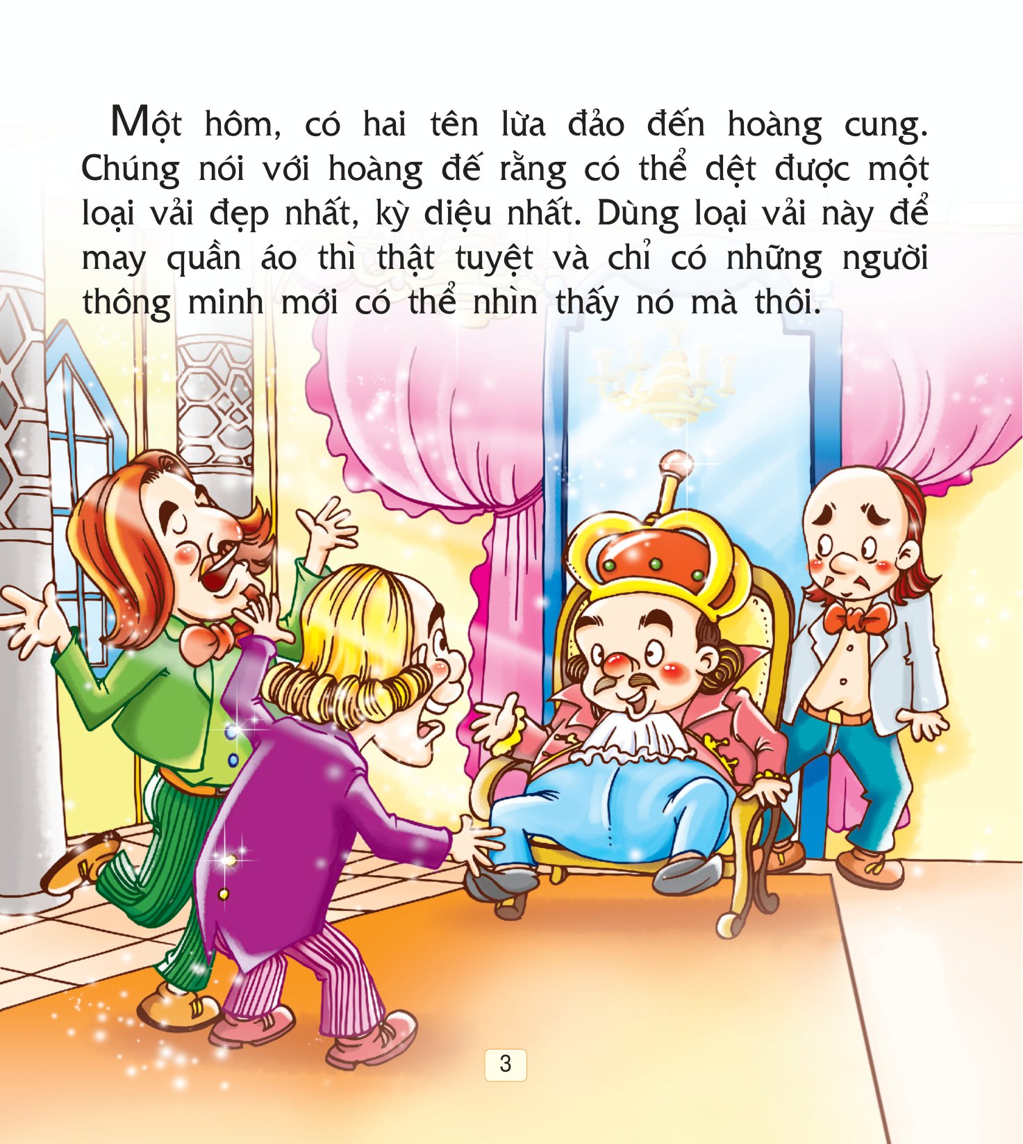 truyện cổ tích thế giới hay nhất - bộ quần áo mới của hoàng đế (tái bản 2018) - Ảnh 4