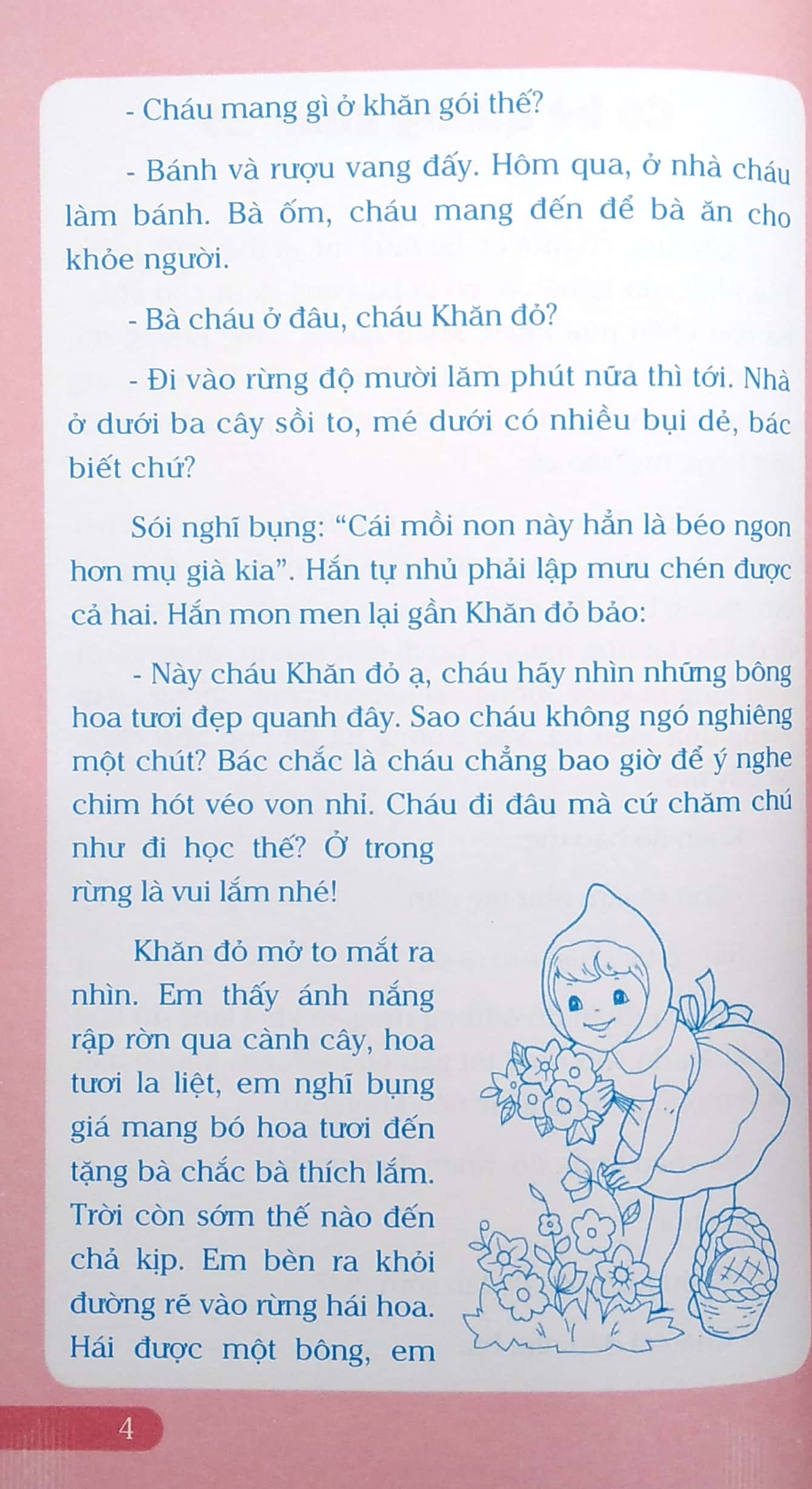 truyện cổ tích thế giới hay nhất - cô bé quàng khăn đỏ - Ảnh 5