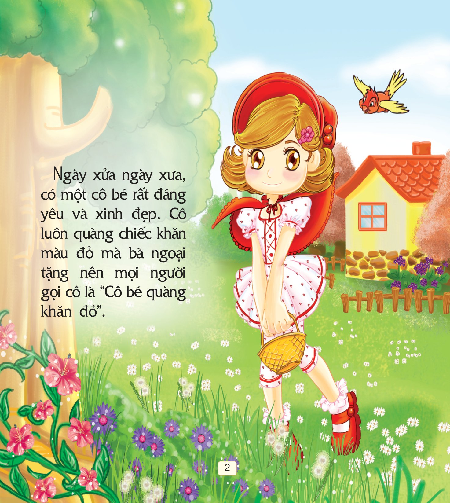 truyện cổ tích thế giới hay nhất - cô bé quàng khăn đỏ (tái bản 2018) - Ảnh 3