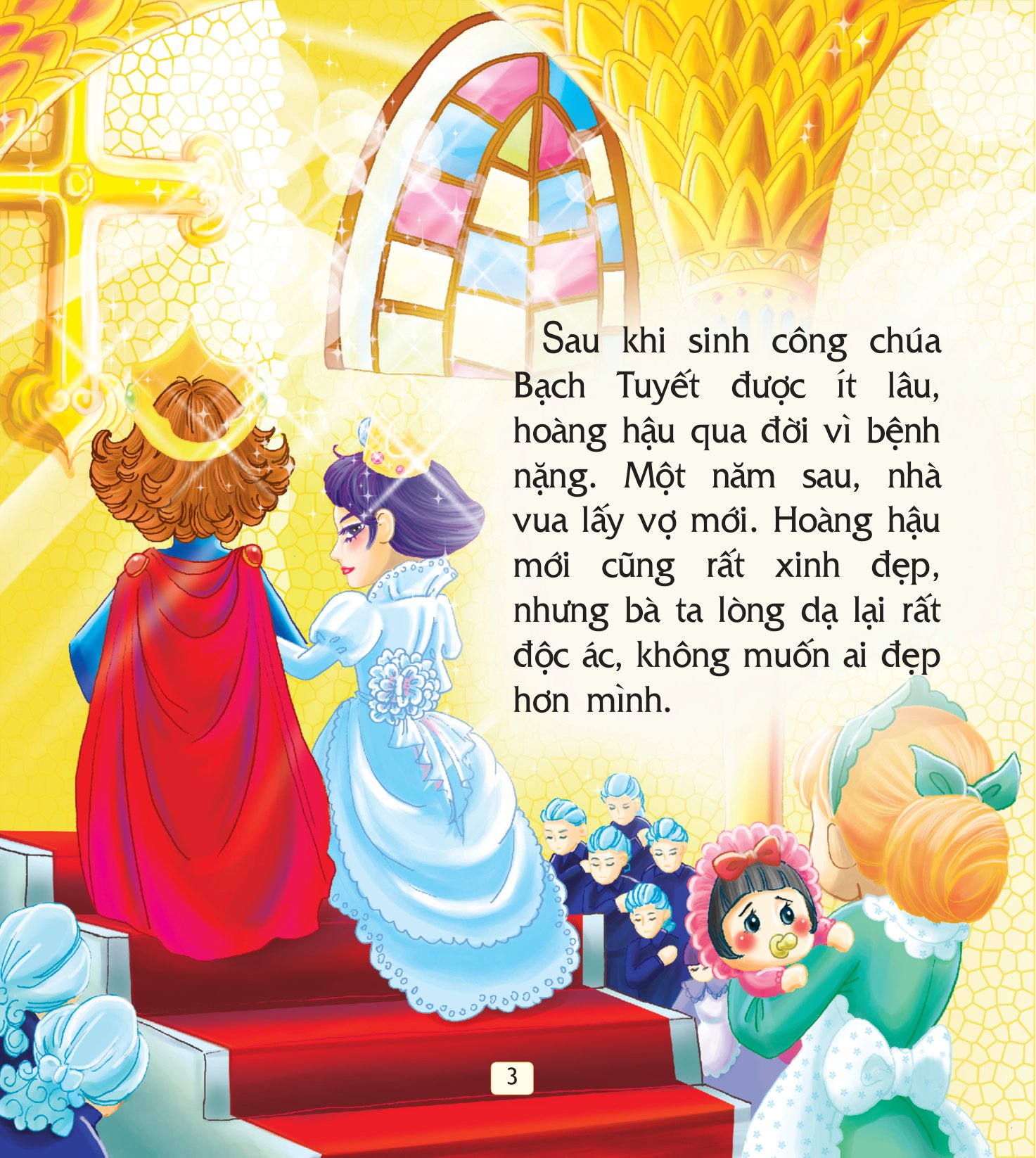 truyện cổ tích thế giới hay nhất - nàng bạch tuyết và bảy chú lùn - Ảnh 4