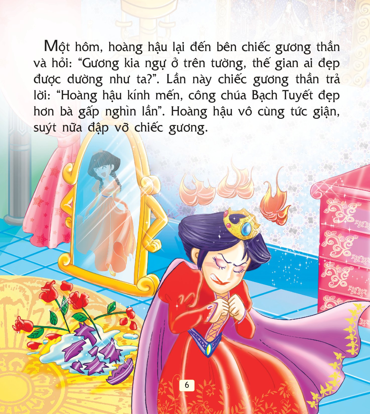 truyện cổ tích thế giới hay nhất - nàng bạch tuyết và bảy chú lùn - Ảnh 7