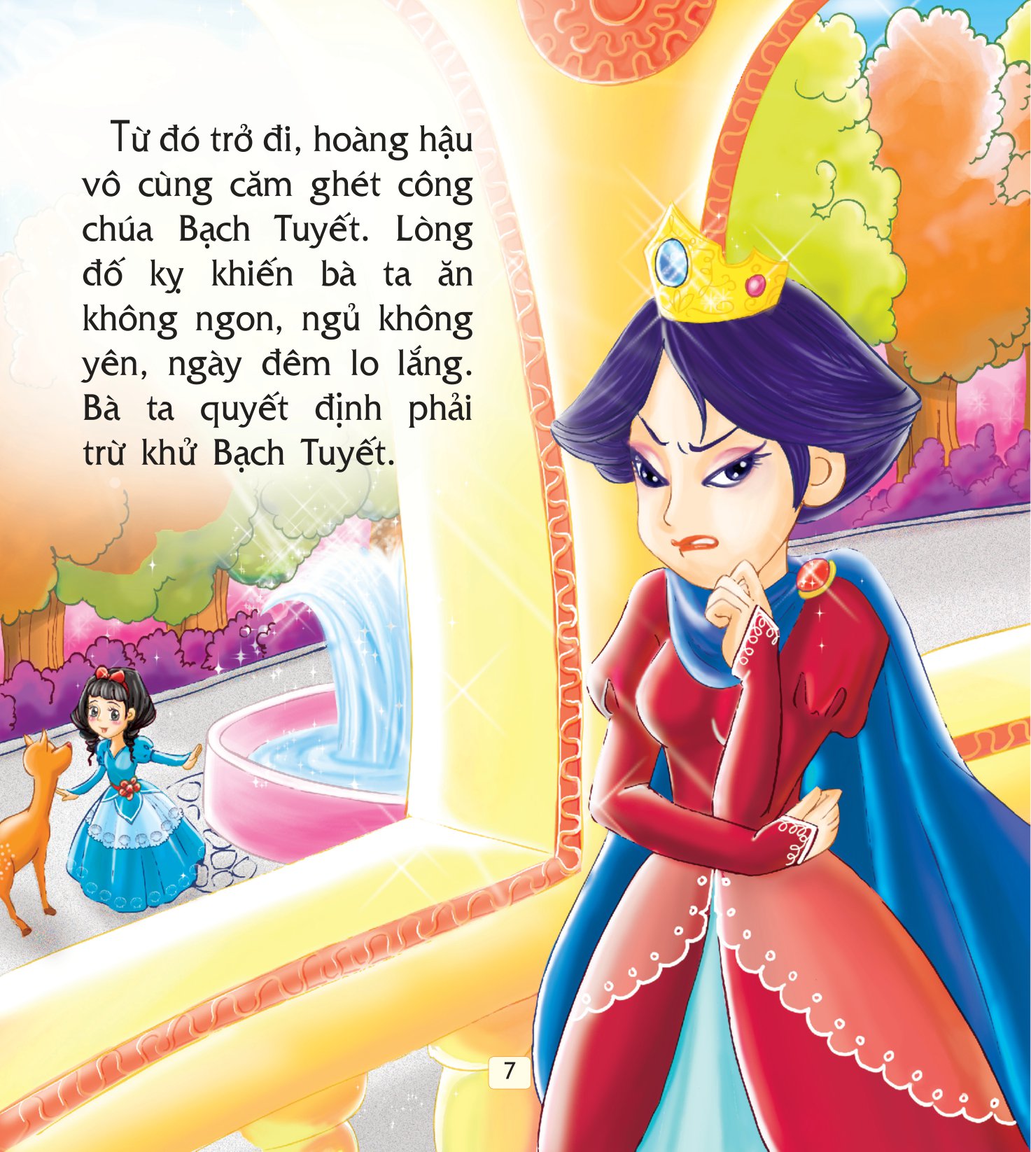 truyện cổ tích thế giới hay nhất - nàng bạch tuyết và bảy chú lùn - Ảnh 8