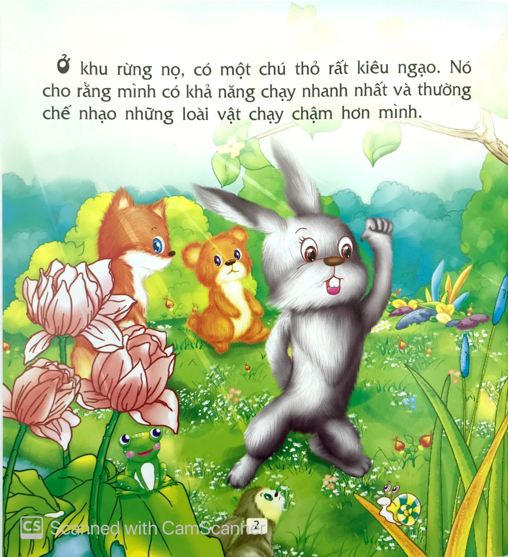 truyện cổ tích thế giới hay nhất - thỏ và rùa chạy thi - Ảnh 3